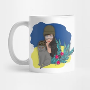 Military Ukrainian Woman Mug